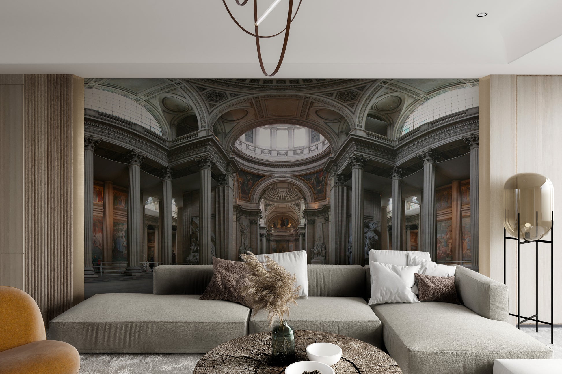 Timeless neoclassical wall covering
