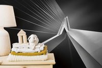 Stylish Architectural Bridge Wall Mural Art
