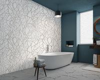 Intricate hand-drawn lines wall decor
