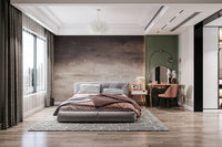 Misty Brown Horizon Wallpaper Mural with muted elegance