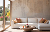 Hanging Golden Beige Color Leaves Wallpaper