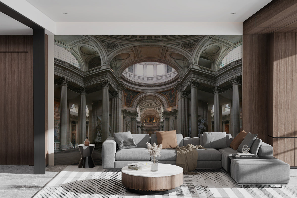 Neoclassical grandeur wall backdrop
