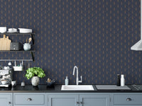 Chic wallpaper mural with Art Deco appeal
