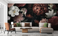 Serene romantic blossom wallpaper for walls.



