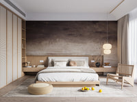 Misty Brown Horizon Wall Mural for peaceful decor