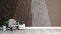 Subtle Arabica mural for a timeless and elegant look
