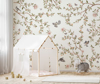 Summer Roses mural adds floral charm to interiors.