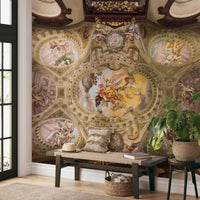 Timeless baroque fresco ceiling design

