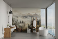 Tranquil fall foliage wallpaper
