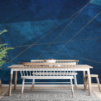 Abstract wallpaper mural with modern flair



