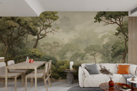 Elegant Japanese landscape wallpaper
