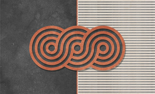 Modern Circular Pattern Wall Mural