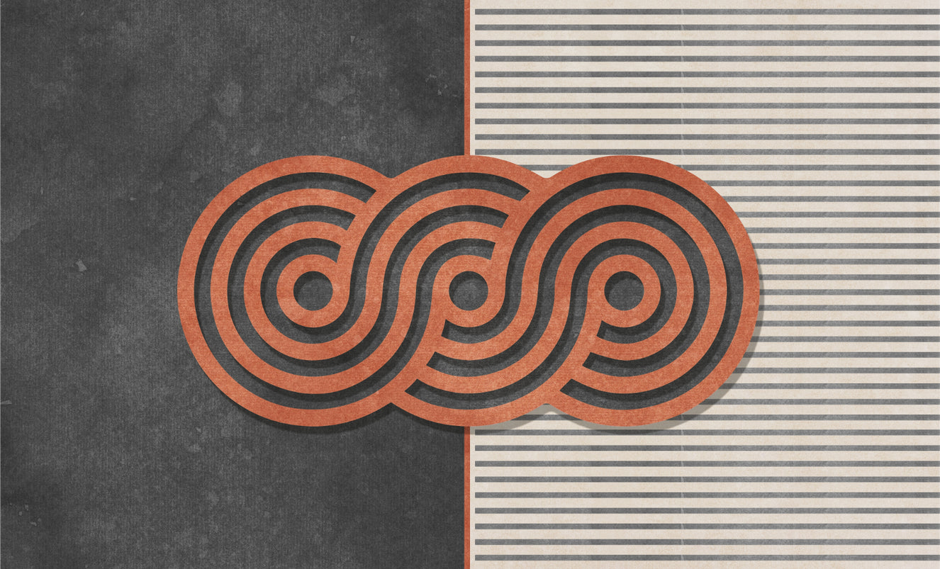 Modern Circular Pattern Wall Mural