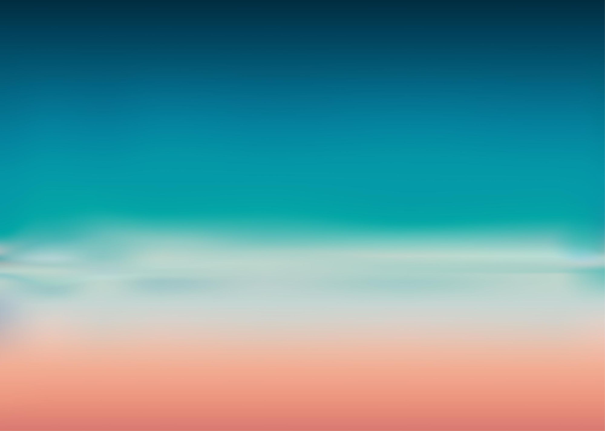 Blue and Pink Blurred Sea Ombre Wallpaper