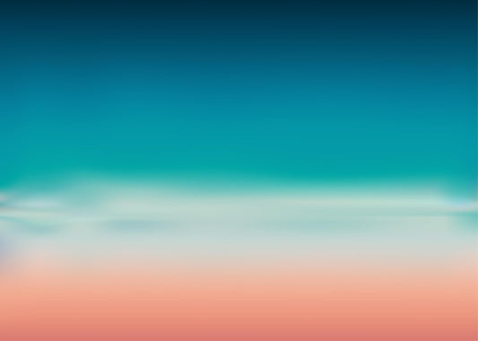 Blue and Pink Blurred Sea Ombre Wallpaper