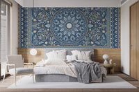 Ornate Persian Carpet Wall Mural for Modern Interiors