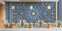 Intricate Persian Carpet Mural for Classic Home Decor