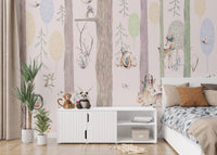 Magical Fairy Forest Kids Wallpaper for Enchanted Rooms