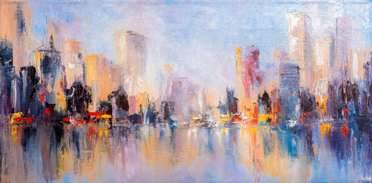 Metropolitan Reflections Wall Murals in your room