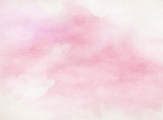 Pink Watercolor Brushstrokes Wall Murals