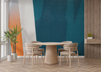 Modern concrete texture mural for industrial-inspired wall decor.
