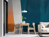 Industrial-inspired concrete texture mural for bold wall decor.
