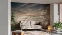Artistic mural showcasing mesmerizing desert dune patterns.
