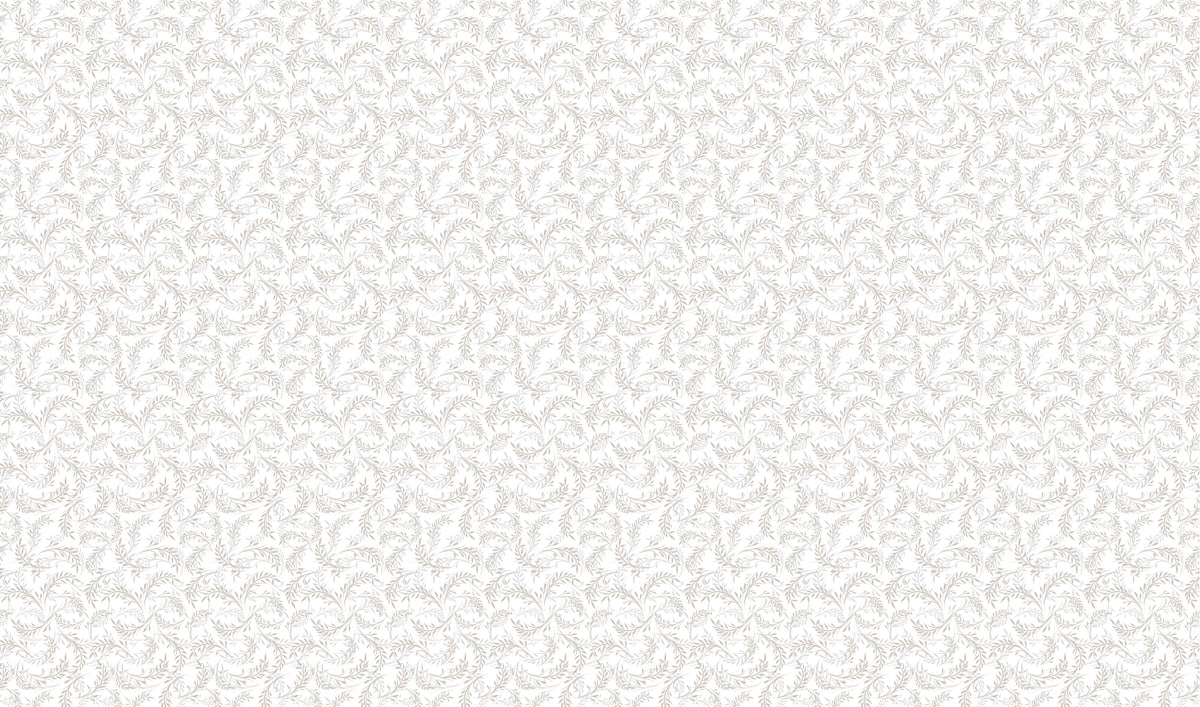 Leaf Pattern Wallpaper Mural in your room — zoomed