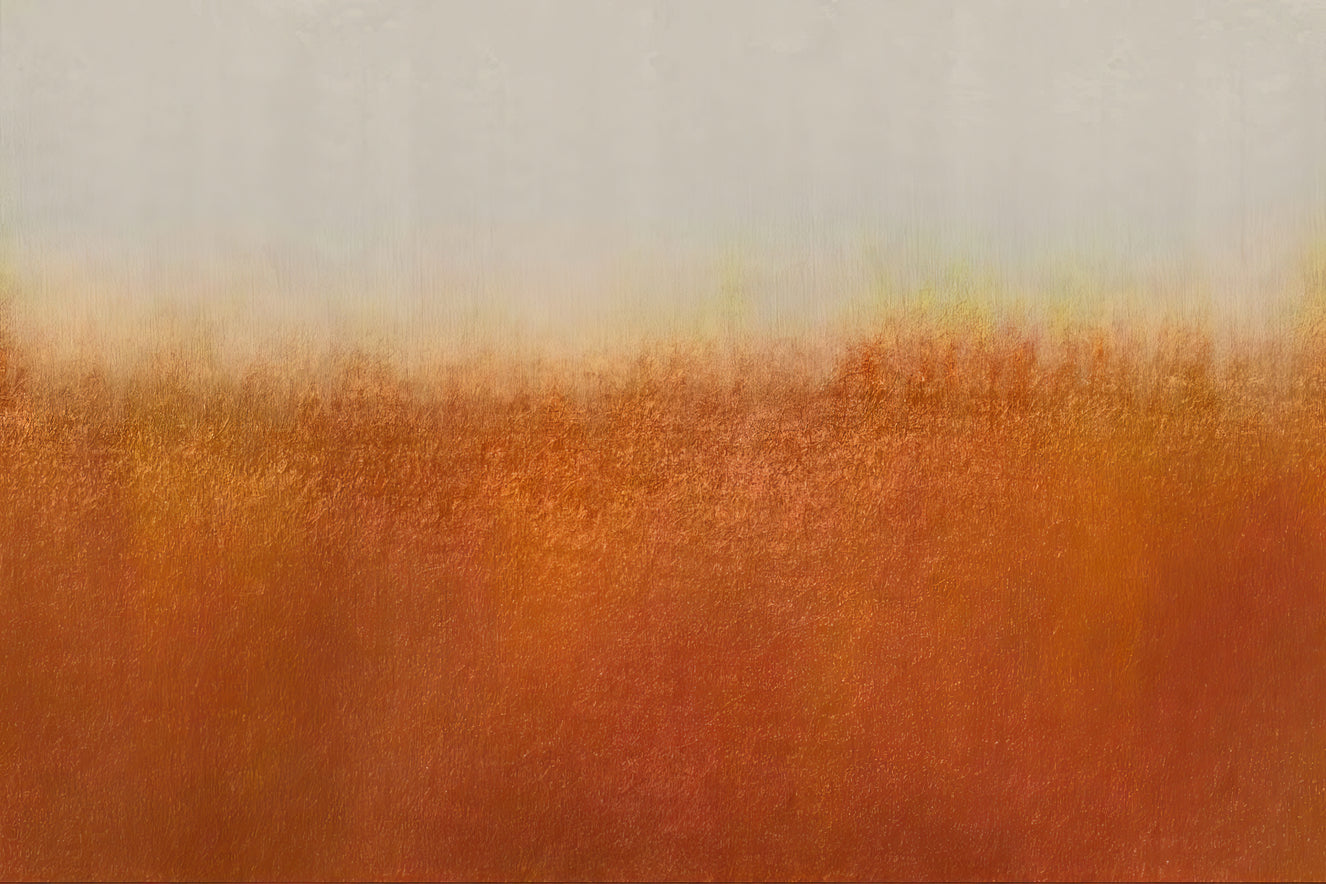 Orange Abstract Wallpaper Mural