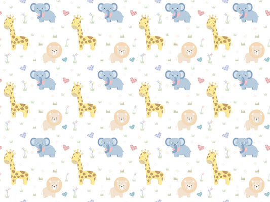Baby Safari Adventure Wallpaper
