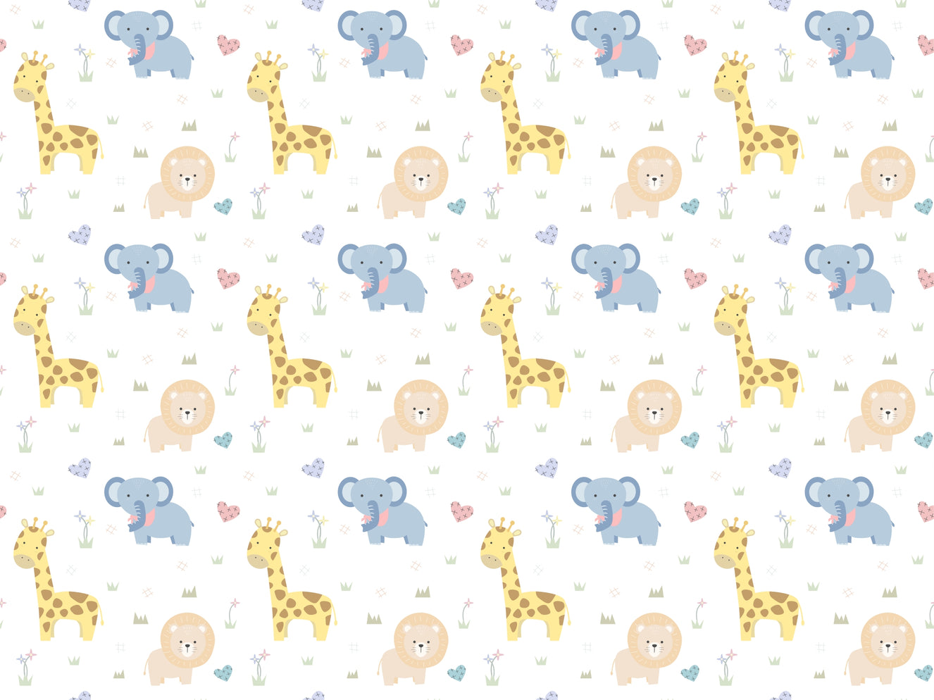 Baby Safari Adventure Wallpaper
