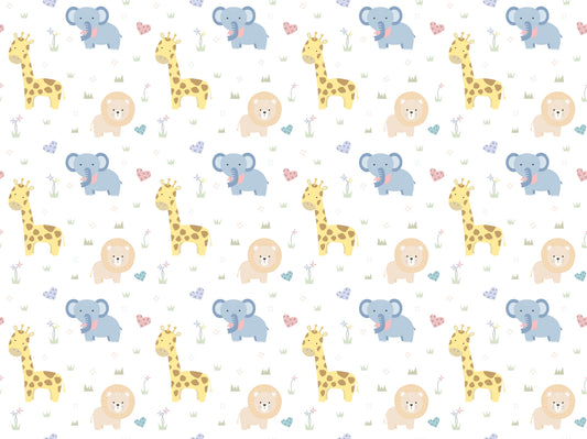 Baby Safari Adventure Wallpaper