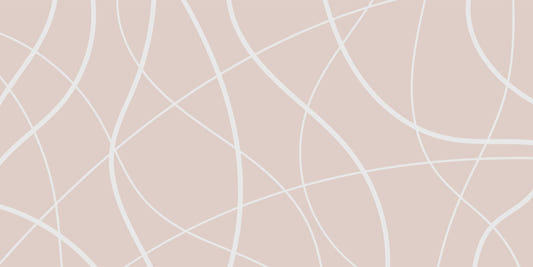 Soft Beige Lines Wall Mural