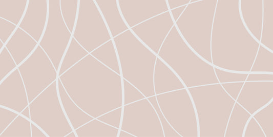Soft Beige Lines Wall Mural