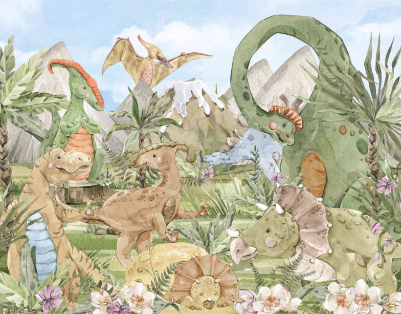 Rocky Stone Dinosaur Adventure Wallpaper