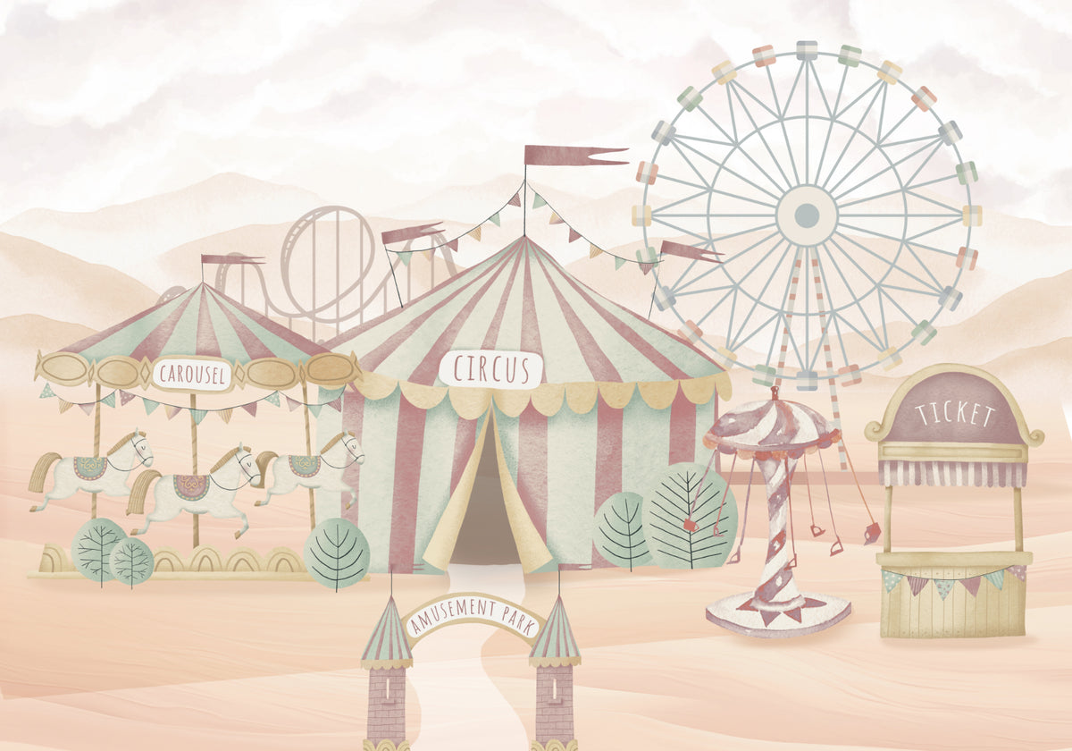 Magic Circus Wallpaper Mural