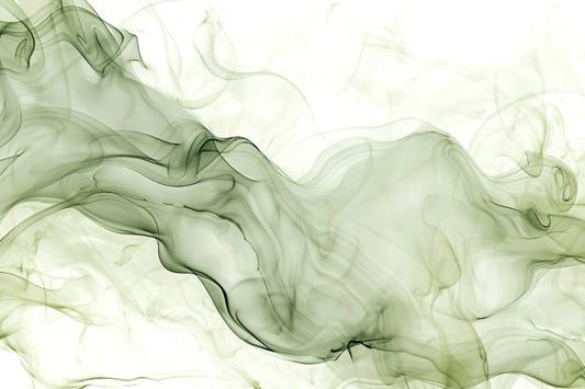 Green Smoke Wallpaper Mural