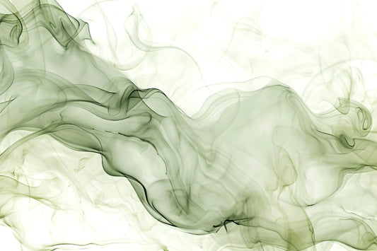 Green Smoke Wallpaper Mural