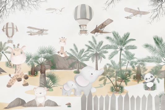 Jungle Jamboree Wall Mural