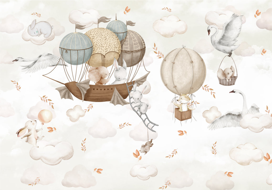 Hot Air Balloons Wallpaper Murals