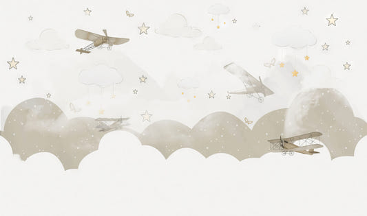Airplanes in the Sky Wallpaper
