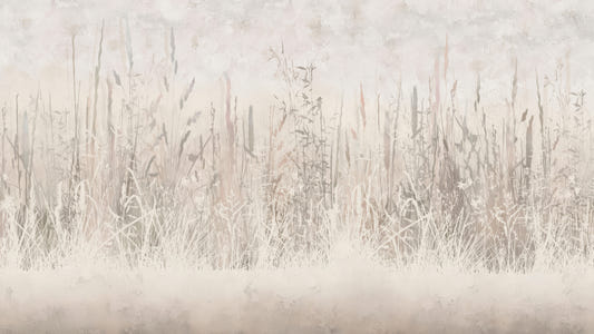 Modern Beige Farm Wallpaper Mural