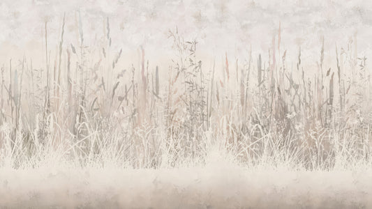 Modern Beige Farm Wallpaper Mural