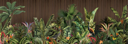 Tropical Botanical Wallpaper Mural