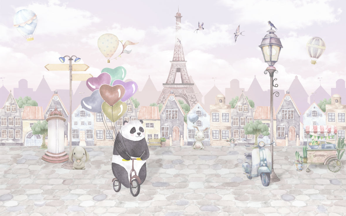 Pastel Wonderland Wallpaper Mural