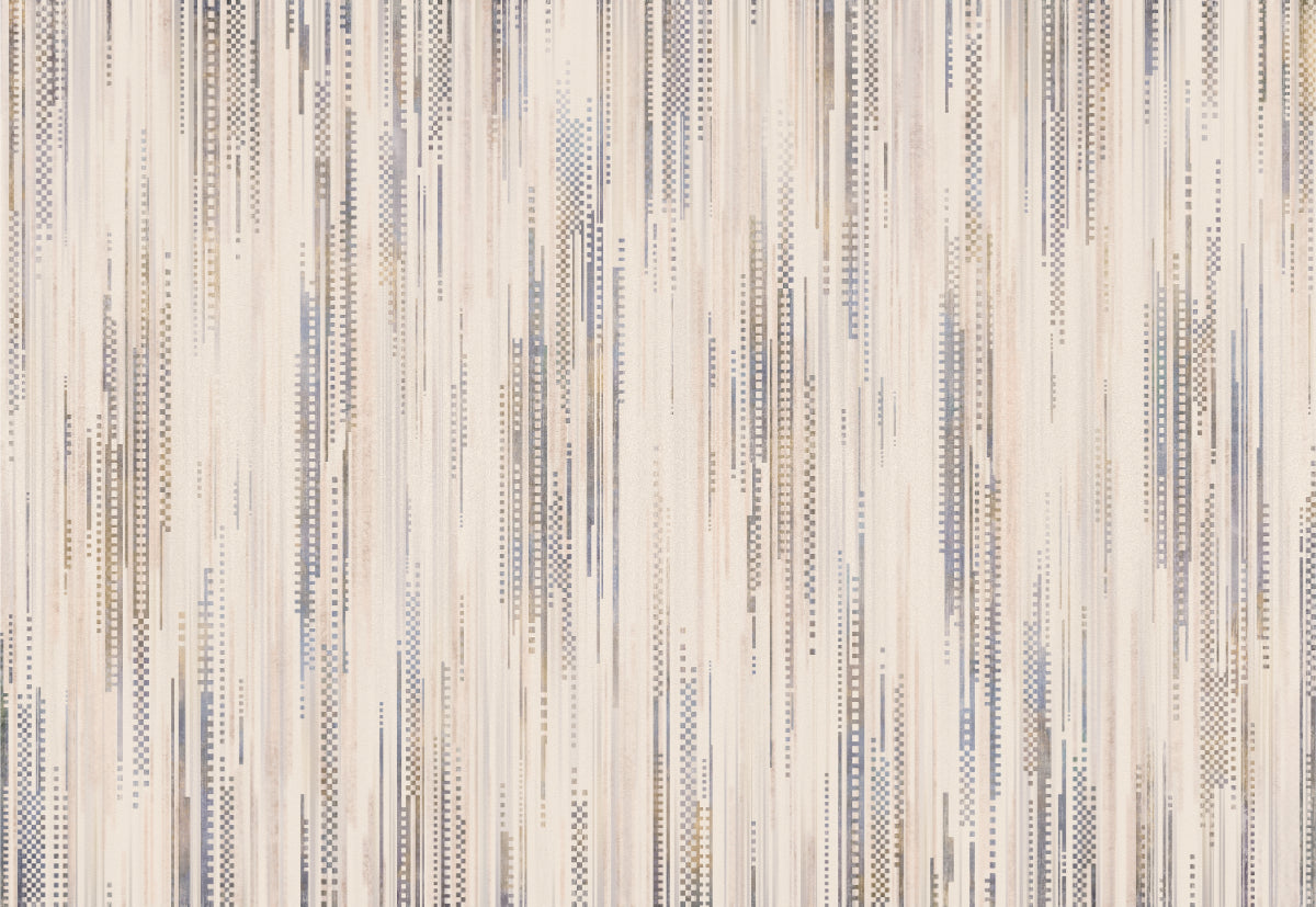 Neutral Vertical Line Pattern Wallpaper