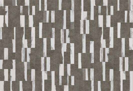 Modern Abstract Geometric Tile Pattern Wallpaper