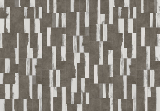 Modern Abstract Geometric Tile Pattern Wallpaper
