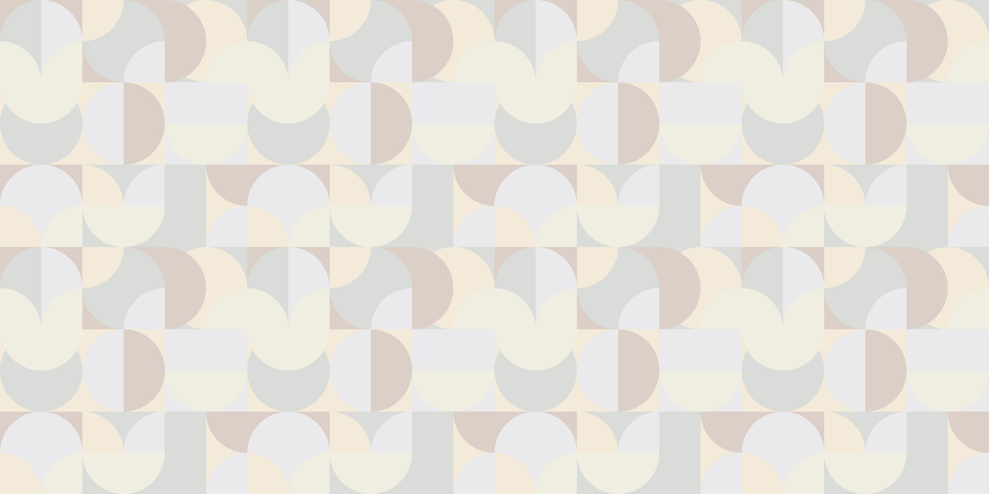 Neutral Geometric Abstract Wallpaper