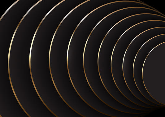 Luxury Black and Gold Wallpaper